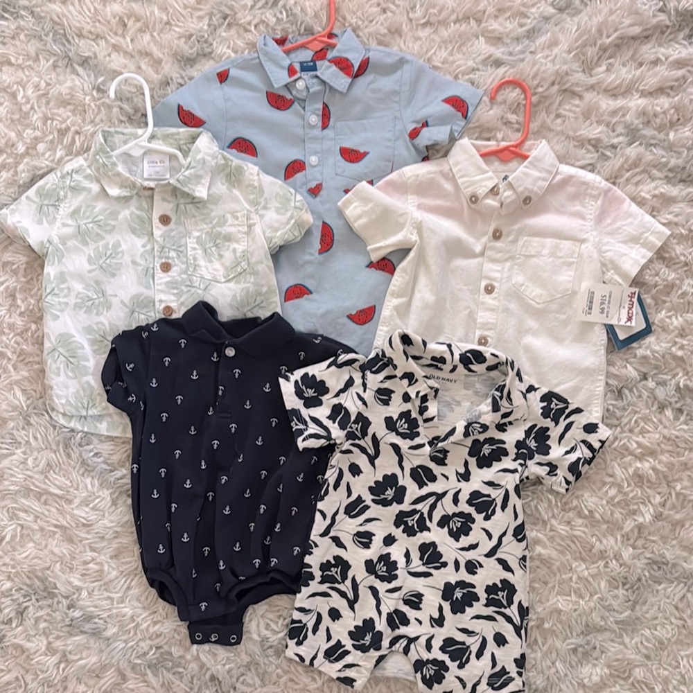 Baby Boy Summer Vacation Bundle